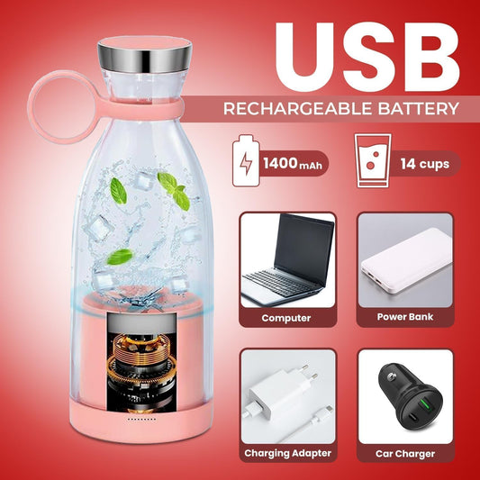 Portable Bottle Juicer Blender 350ML