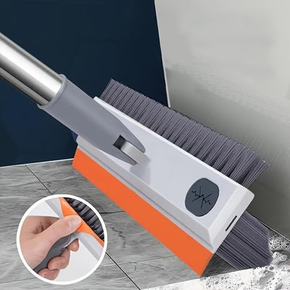 Bathroom Cleaning Brush with Wiper