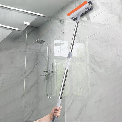 Bathroom Cleaning Brush with Wiper
