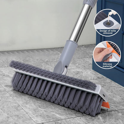 Bathroom Cleaning Brush with Wiper
