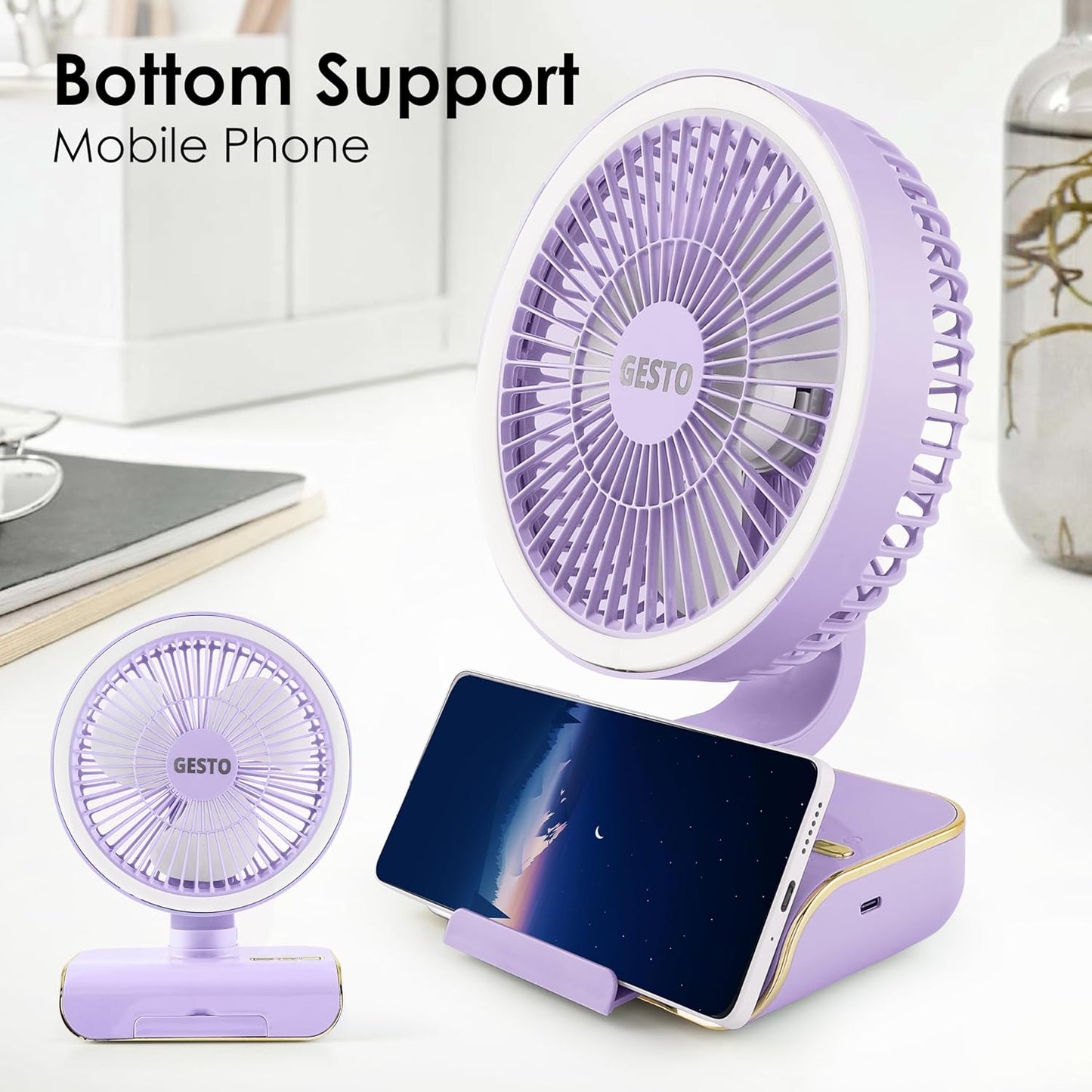 8 Inch Table Fan with Remote Control